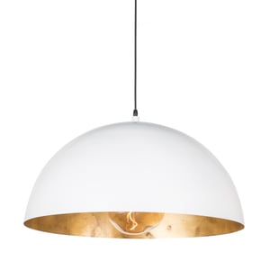 Sigmund Modern White And Gold Large Pendant Light