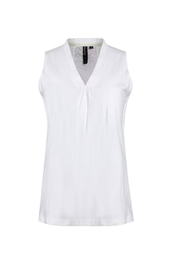 Weird Fish Ainey Broidery Pocket Vest White Size 18