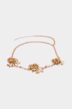 AKIRA Like A Rose Chain Belt