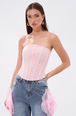 AKIRA Fairy Tale Corset Top | Size XL
