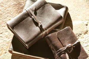 nkuku Timu Leather Journal | Gifting | Chocolate Brown | A5