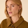 Gold Plated Chunky Hoops