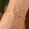 Erna Layered Bracelet - One Size / Gold