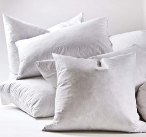 Feather 14" X 24" White Lumbar Pillow Insert