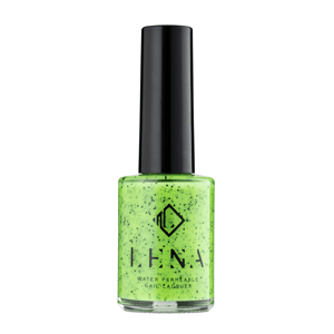 LENA Breathable & Water-Permeable Halal Nail Polish - Speckled Pattern - Cantaloupe with Me - SE09