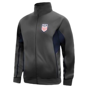 Unisex U.S. Soccer Gray Track Jacket / XL