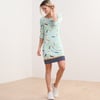 Lucy Dress - Organic Leaves