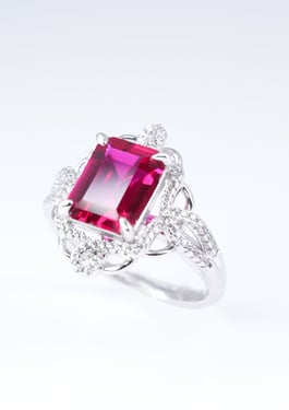 Exquisite Ruby Ring - Scarlet Serenade - 11