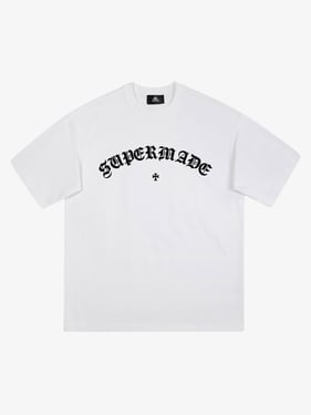 Thesupermade Logo Print T-shirt - 2137 - White / 2XL