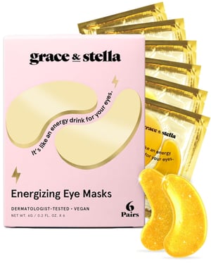 Energizing eye masks - Gold 6 Pairs
