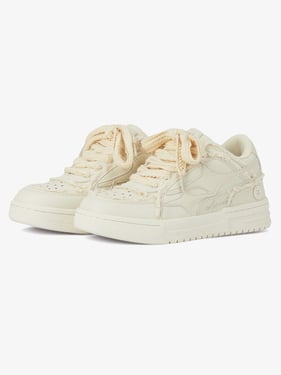 Thesupermade Casual White Board Shoes - 1466 - Creamy White / 46