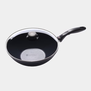 HD Nonstick Wok with Glass Lid - 11"