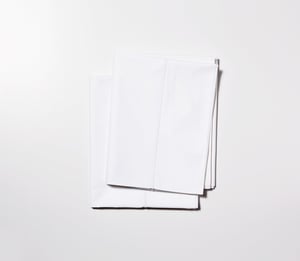 Percale Pillow Cases - King / Essential White