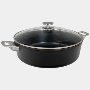 CHD Nonstick Braiser with Glass Lid - 7.2 qt