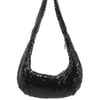 Luna Shoulder Bag Black Glowmesh