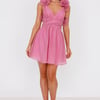 Rainbow Sunsets Mini Dress Pink