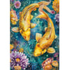 Two Golden Carp