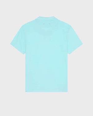 Vilebrequin - Men Linen Jersey Polo Shirt Solid - Polo - Pyramid - Blue - Size XXXL