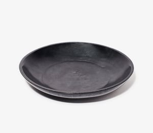 Resin Low Serving Bowl - Onyx