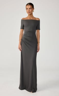 Piper Maxi Dress (Slate) - US 4