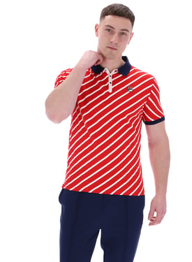 Jaye Diagonal Stripe Polo - 3XL