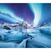 Frozen Aurora, Lofoten Islands