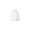 Smaller Scallop in opaline glass