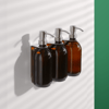 Nickel Triple Wall Mounted Soap Dispenser