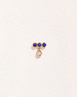 Molten Bar Drop Stud