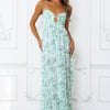 Celestial Daydreams Maxi Dress Green