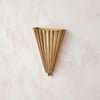 Smaller Sensu wall light in brass