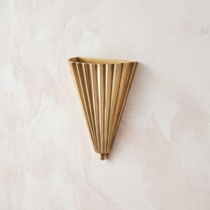Smaller Sensu wall light in brass