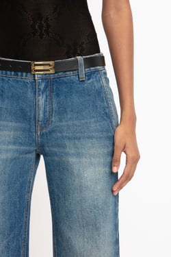 Victoria Beckham Gigi Jean In Vintage Indigo - 32 - Womens