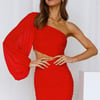 We Lead Dress Red