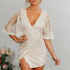 Evening Sun Dress Champagne
