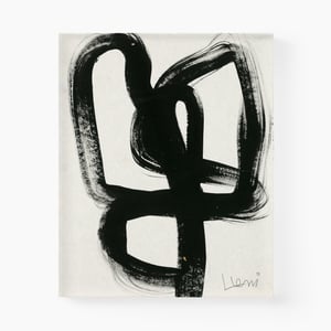 Scribble Study Art Print