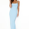 Beaming Smile Maxi Dress Blue