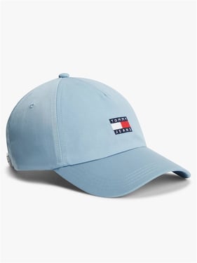 Tommy Jeans Heritage Logo Baseball Cap - Iceland Blue - One