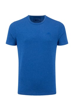 Weird Fish Hooked Branded T-Shirt Cobalt Blue Size XL