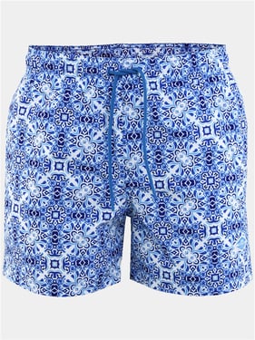 Jack & Jones Maui Swim Novelty Shorts - Blue - XL