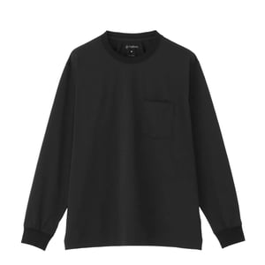 Goldwin Oversized Pocket L/S T-Shirt Black