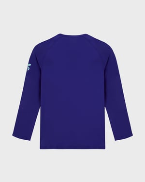 Vilebrequin - Men Uv Protection Long Sleeves Rashguard Turtle - Rashguard - Regulary - Blue - Size XXXL
