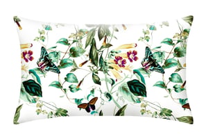 Emerald Garden Pure Silk Pillowcase - Super King / Emerald Garden
