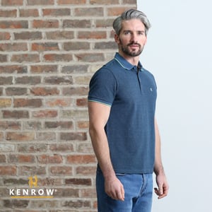 Kenrow Atlas Polo Steel Blue B2B