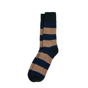 Barbour Houghton Sock 2 Pack Sandstone/Navy