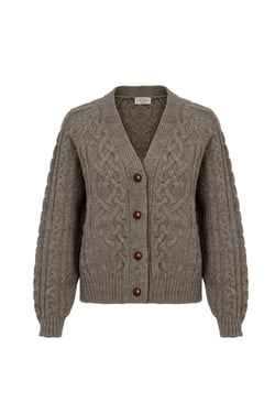 Whitby Cardigan in Slate