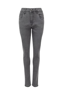 Weird Fish Gerrie Slim Jean Dark Grey Size 8
