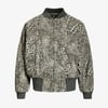 Vintage Leopard Print Bomber Jacket - 2540 - Leopard / L