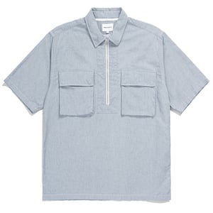 Norse Projects Ivan Cordura Tab Series SS Shirt Navy