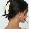 Seashell Claw Clip Large Nude